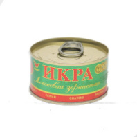 Икра лососевая 120г ж/б Невод 1*108