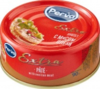 Паштет PERVA EXTRA 90г Охотничий с мясом оленя 1*16