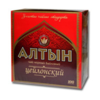 Чай АЛТЫН 100*2г НГ Чехол Красный 1*18