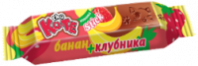 Конфеты CHO KO-TE 1кг Банан-Клубника Пакет 1*4 