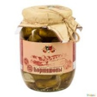 Корнишоны СЫТА ЗАГОРА 540мл с чесноком ст/б 1*12