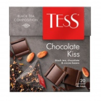 Чай TESS Шоколад Кисс 20*1,8г черный с доб. 1*12 код1526-12
