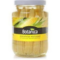 Кукуруза BOTANICA 340г молодая в початках 1*12 