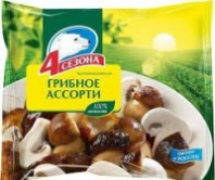 Грибное ассорти 4 сезона  400г 1*20