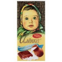 Шоколад АЛЕНКА 100г много молока Красный Октябрь 1*13