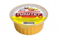 Паштет БУРЯТМЯСПРОМ 95г печеночный сливочный с куриной печенью 1*20 