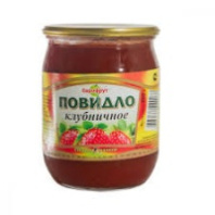 Повидло ЕВРОФУД 600г клубничное ГОСТ 1*8