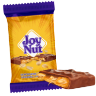 Конфеты JOY NUT шоколадные карамель с арахисом 1*4