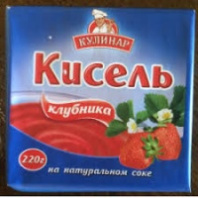 Кисель КУЛИНАР КЛУБНИКА 220г брикет 1*16