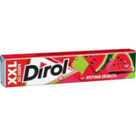 Резинка жевательная DIROL XXL 19г без сахара со вкусом арбуза 1*18