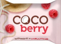 Конфеты COCOBERRY с кокосовой стружкой и малиной 1*4 ВЕС