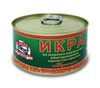 Икра РУССКАЯ 120г красная ж/б 1*18