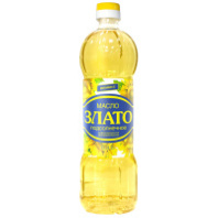 Масло ЗЛАТО 0,8л подсолнечное 1*15