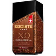 Кофе EGOISTE X.O 100г сублимированный ст/б 1*9