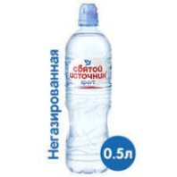 Вода питьевая СВЯТОЙ ИСТОЧНИК 0,5л  негаз спорт 1*12